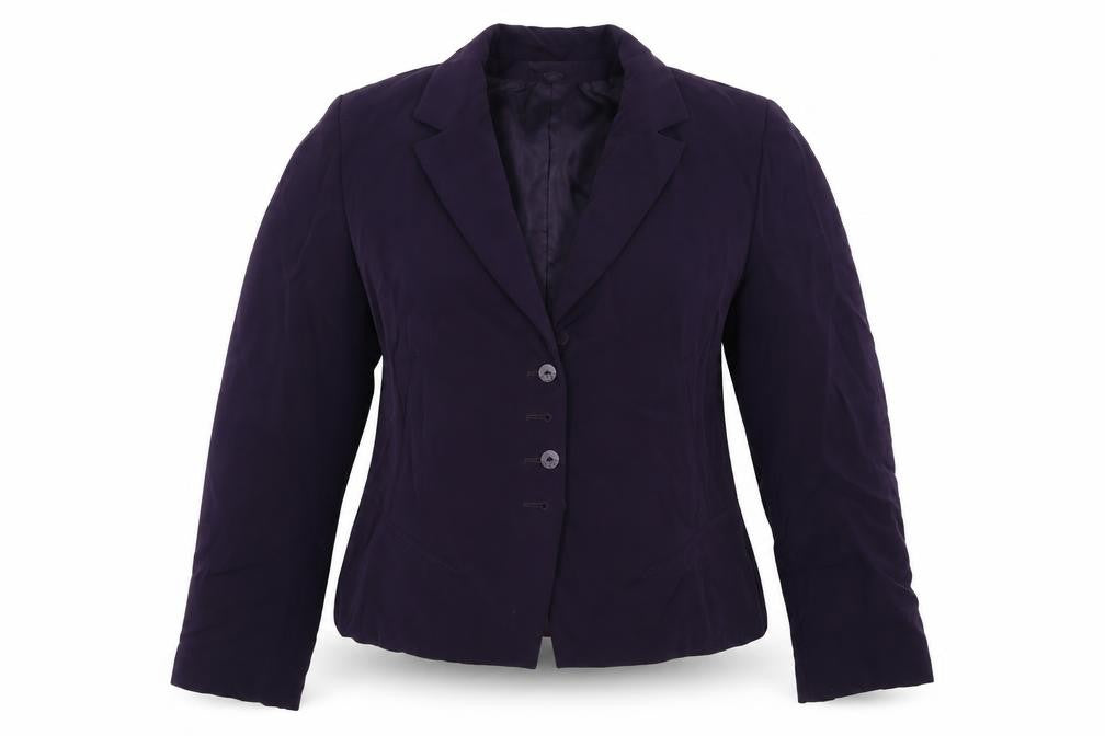 123 Womens Purple   Jacket Coat Size 46