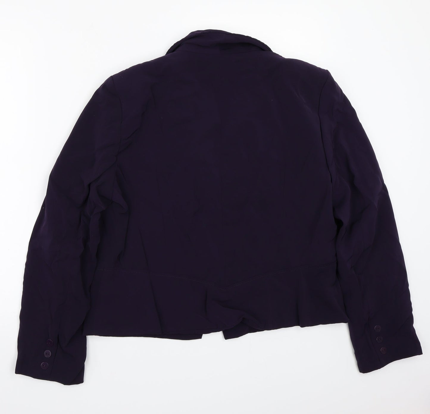 123 Womens Purple   Jacket Coat Size 46