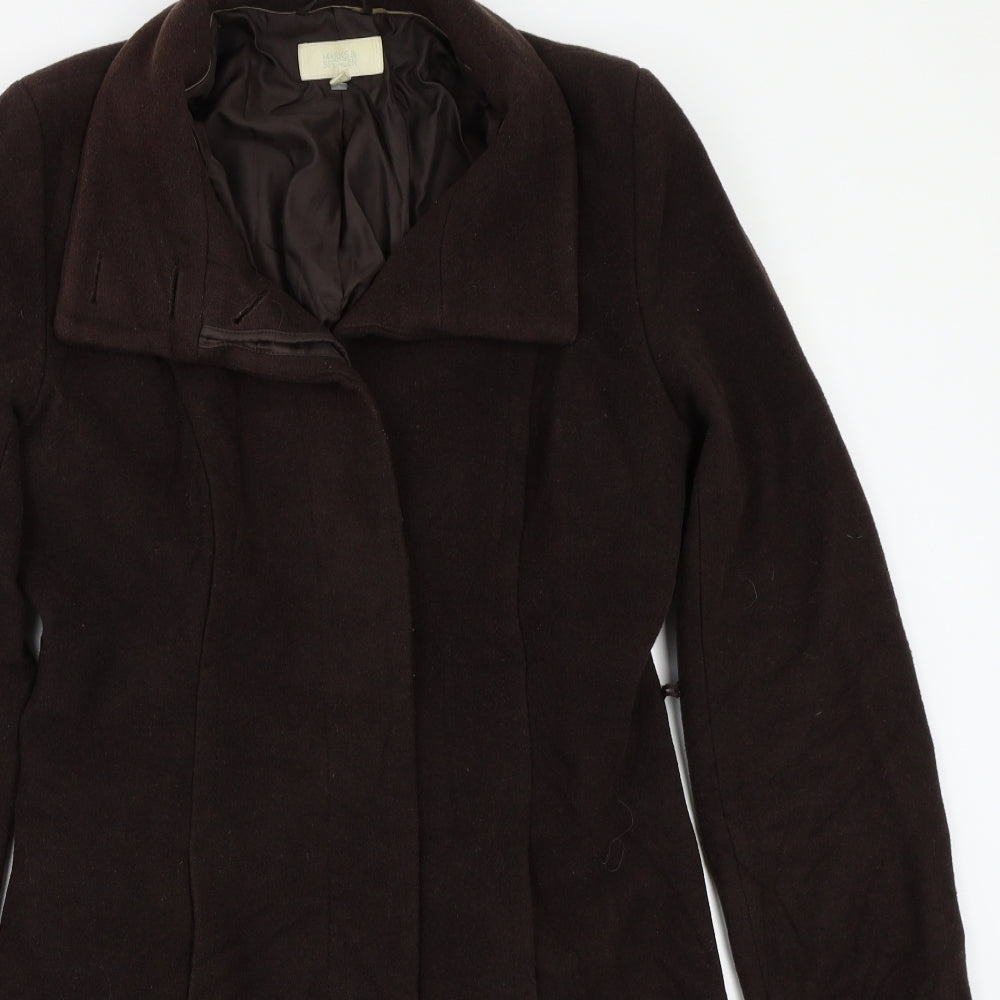 Marks and Spencer Womens Brown   Jacket Coat Size 12