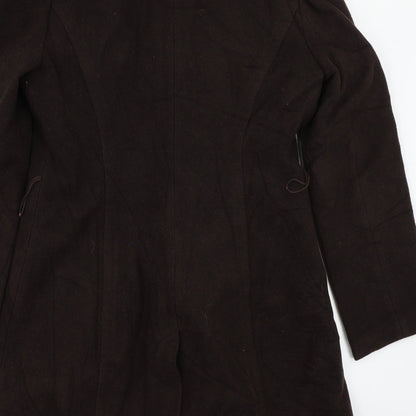 Marks & Spencer Womens Brown   Jacket Coat Size 12