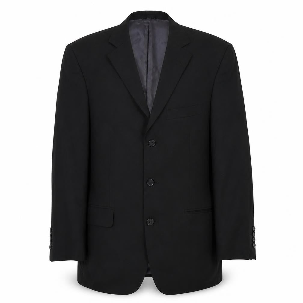 Marks & Spencer Mens Black   Jacket Suit Jacket Size 38