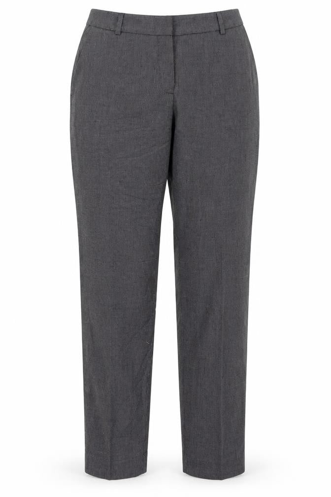 H&M Womens Grey   Trousers  Size 8 L29 in