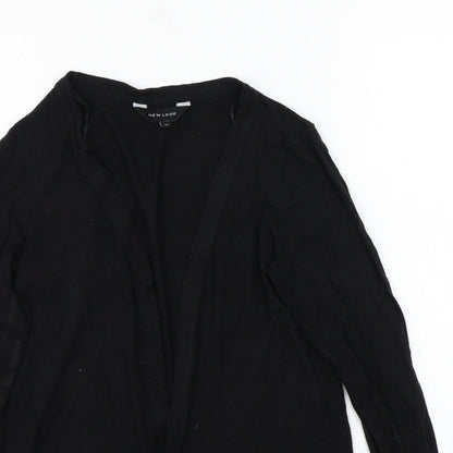 Preloved Newlook Womens Black   Cardigan Jumper Size 10 - Detail