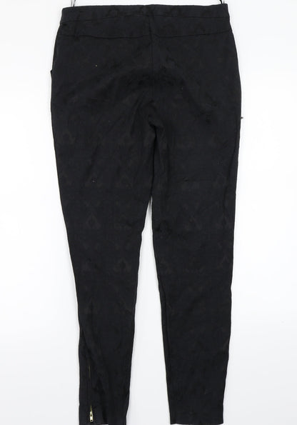 New Look Womens Black   Trousers  Size 12 L28 in