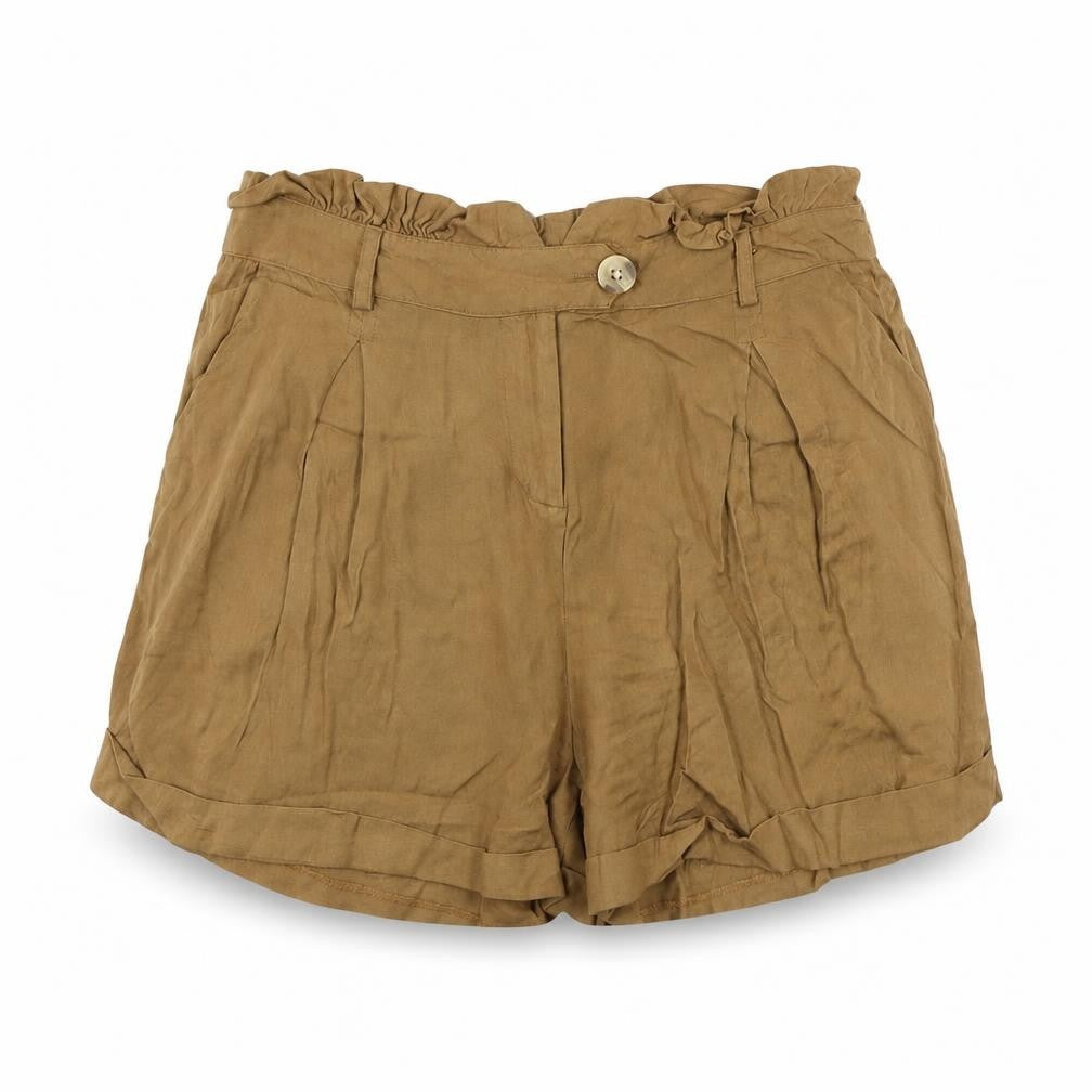 innocence Womens Brown   Cut-Off Shorts Size 8