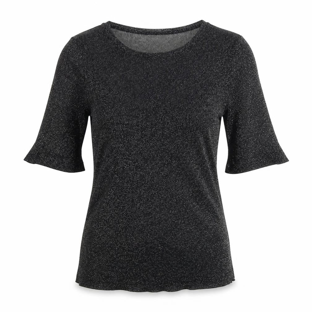 Zara Womens Silver   Basic T-Shirt Size L