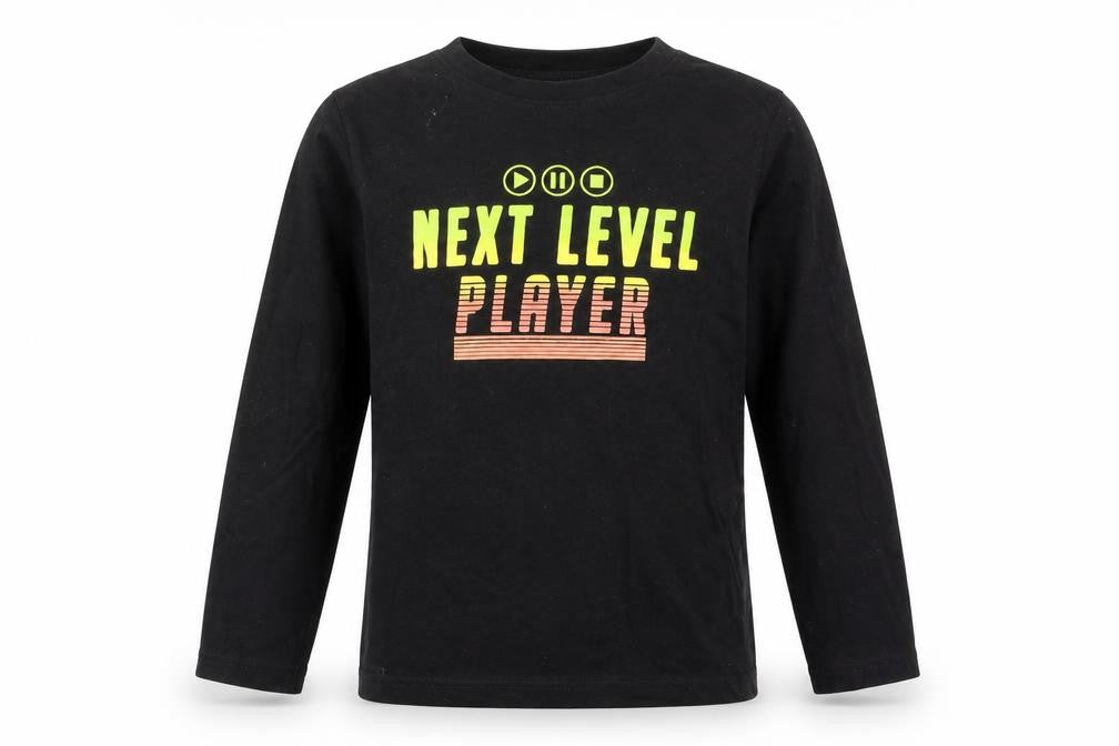 Studio Boys Black   Basic T-Shirt Size 6-7 Years