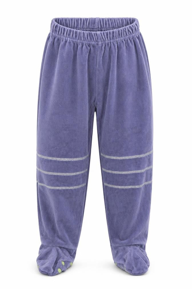 Preworn Girls Blue Solid  Cami Pyjama Pants Size 6 Years