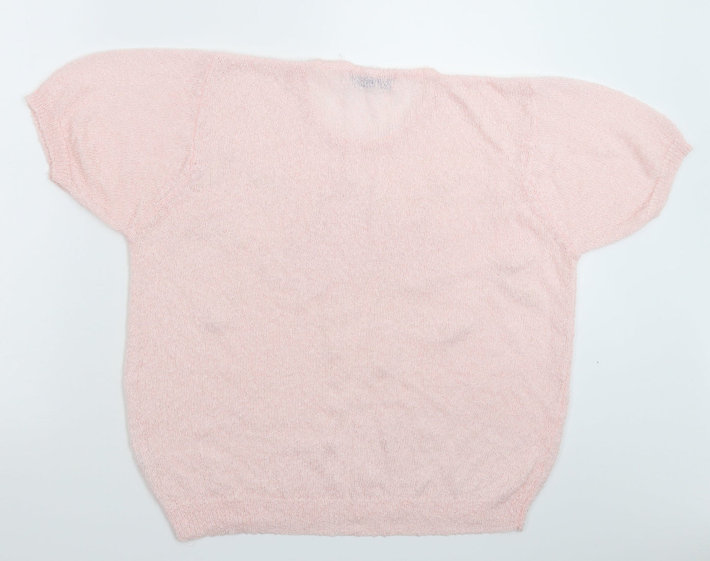 Princess Womens Pink  Knit Pullover Jumper Size 18