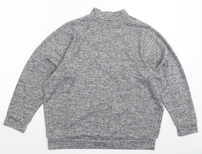 Select Womens Grey  Knit Pullover Jumper Size 10
