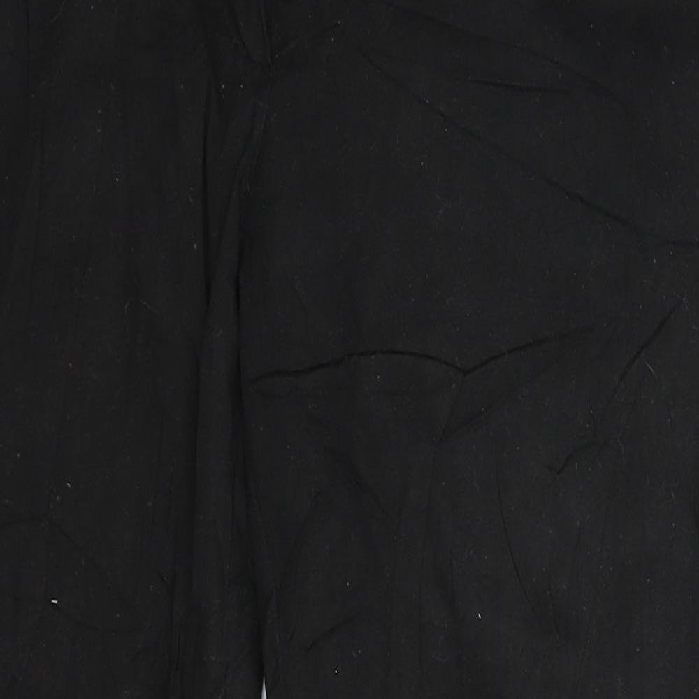 Preworn Womens Black   Trousers  Size 2XL L27 in