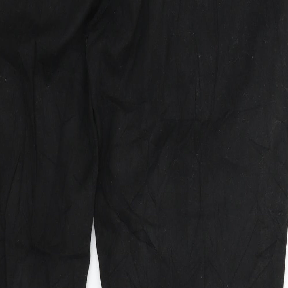Preworn Womens Black   Trousers  Size 2XL L27 in