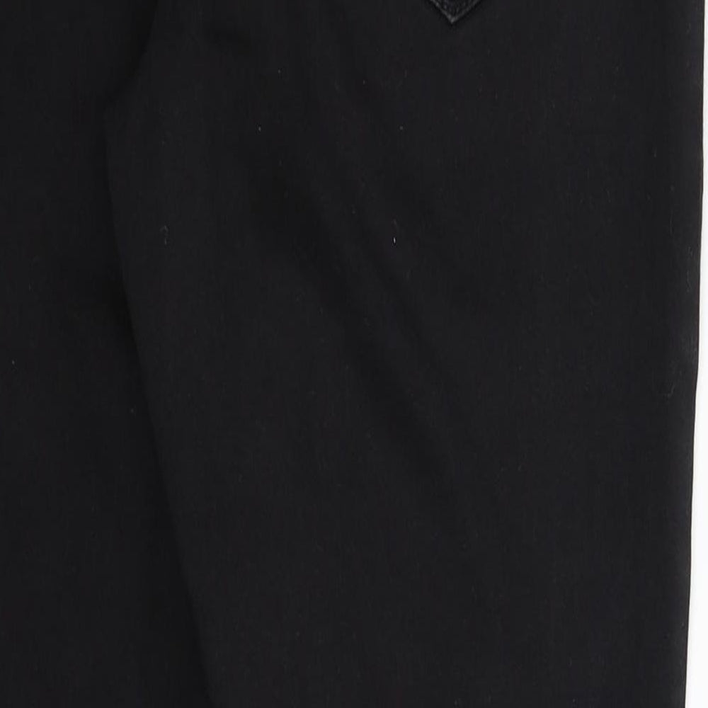 George Womens Black  Denim Skinny Jeans Size 12 L26 in