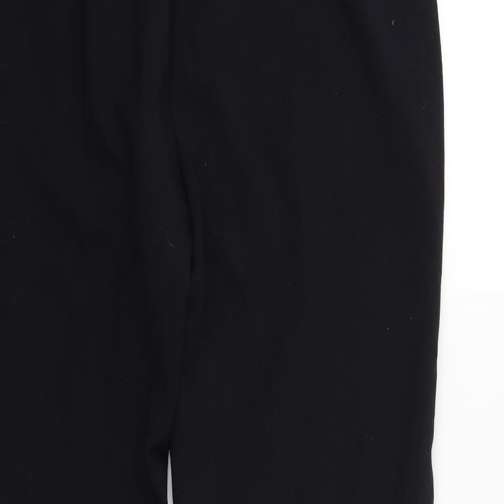Marks and Spencer Womens Black   Trousers  Size 14 L24 in