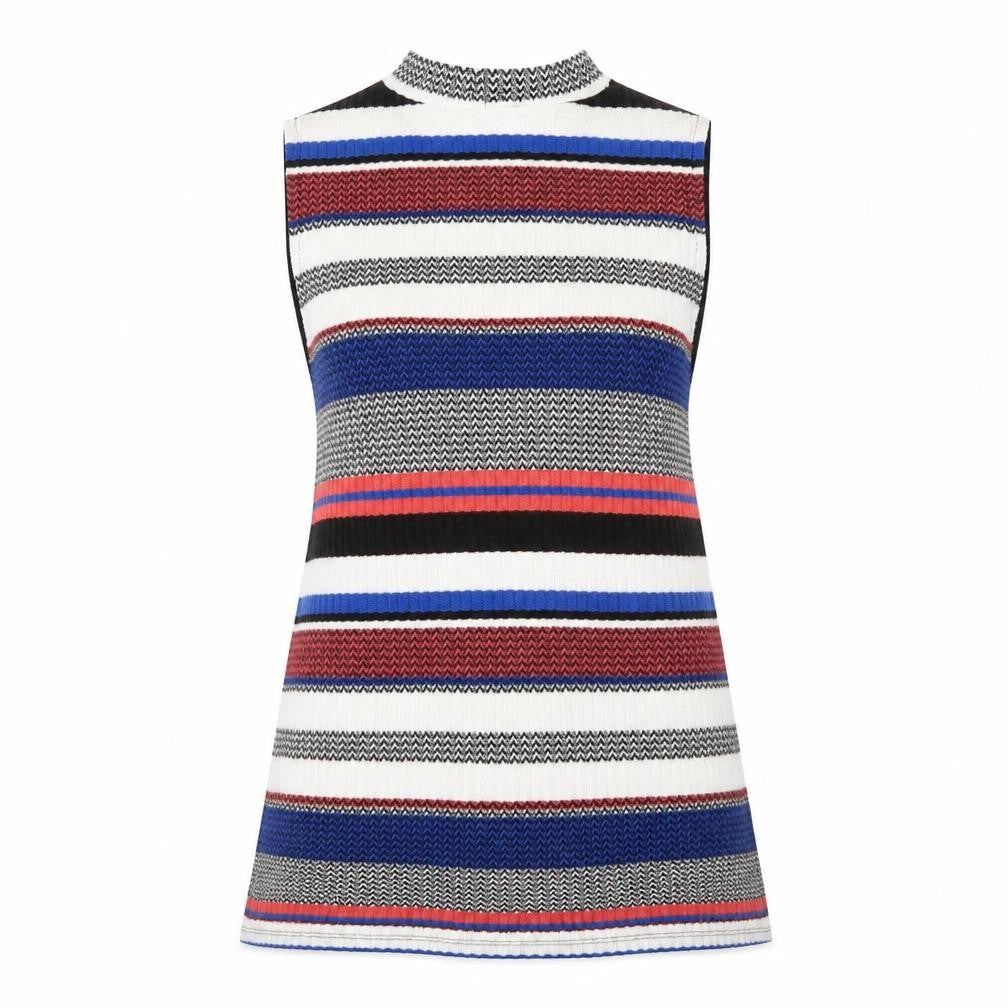 Matalan Womens Blue Striped  Tunic Jumper Size 14