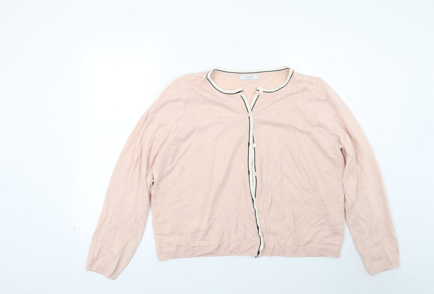 Classic Womens Pink   Pullover Jumper Size 16