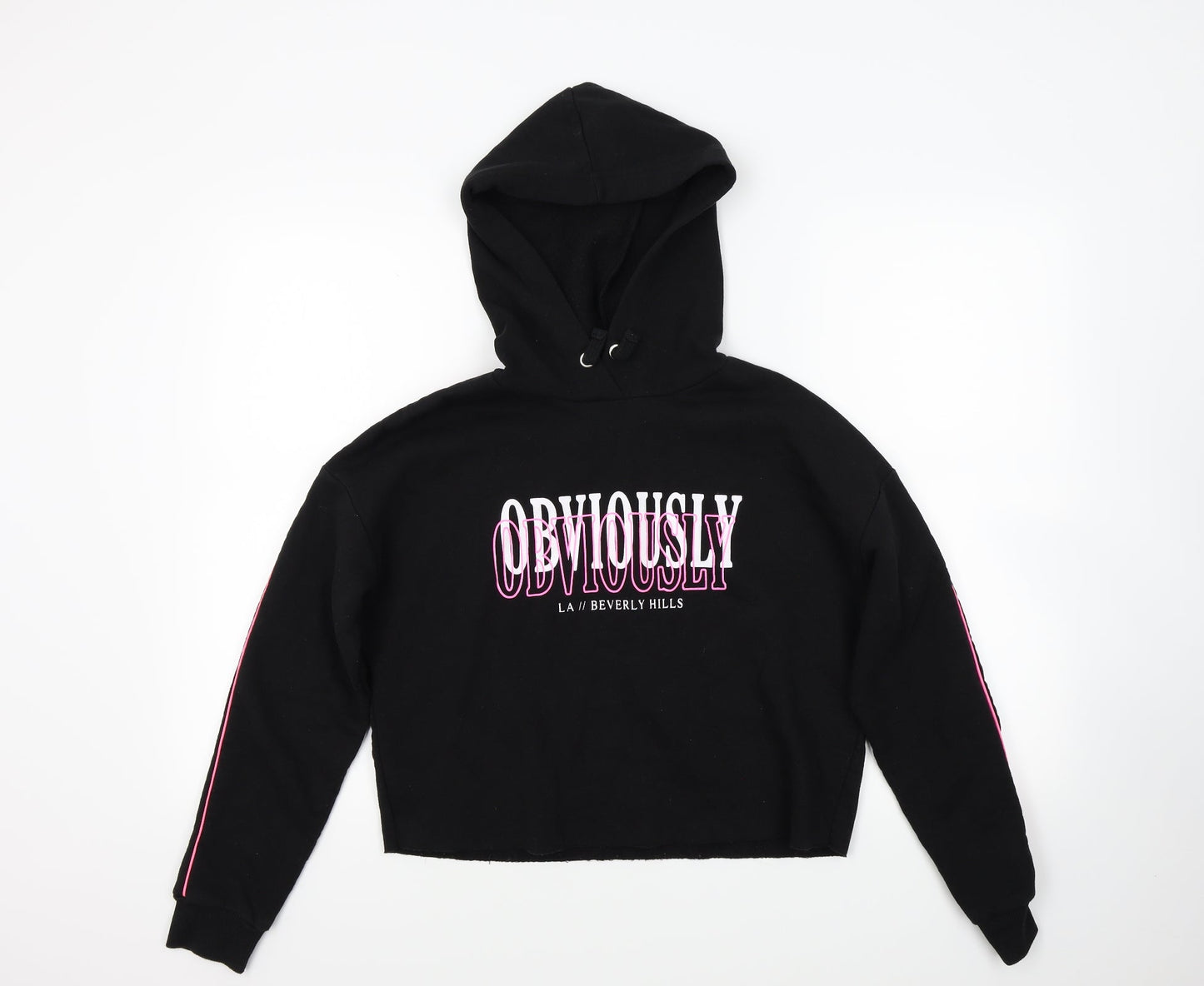 Primark Boys Black   Pullover Hoodie Size 15 Years
