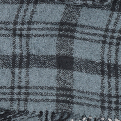 Next Womens Blue Plaid  Shrug Jumper One Size