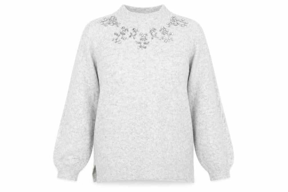F&F Womens Grey   Pullover Jumper Size 14