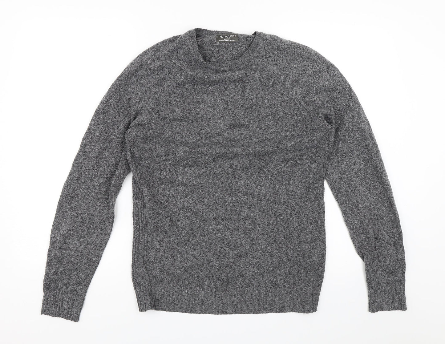 Primark Womens Grey   Pullover Jumper Size S