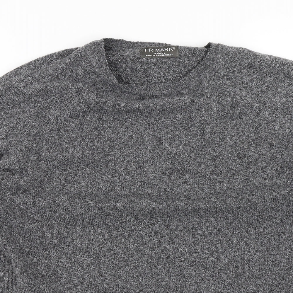 Primark Womens Grey   Pullover Jumper Size S