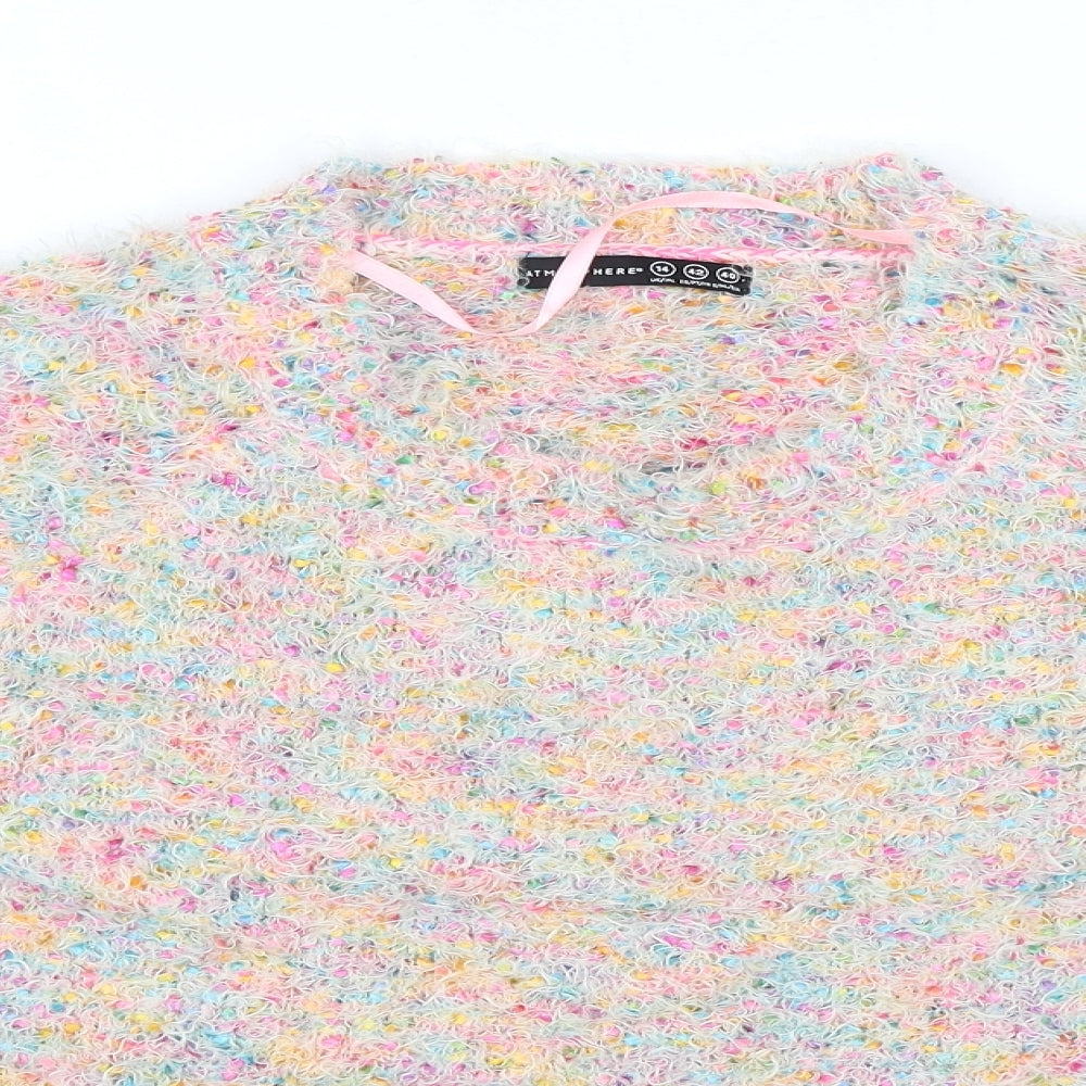 Atmosphere Womens Multicoloured   Pullover Jumper Size 14