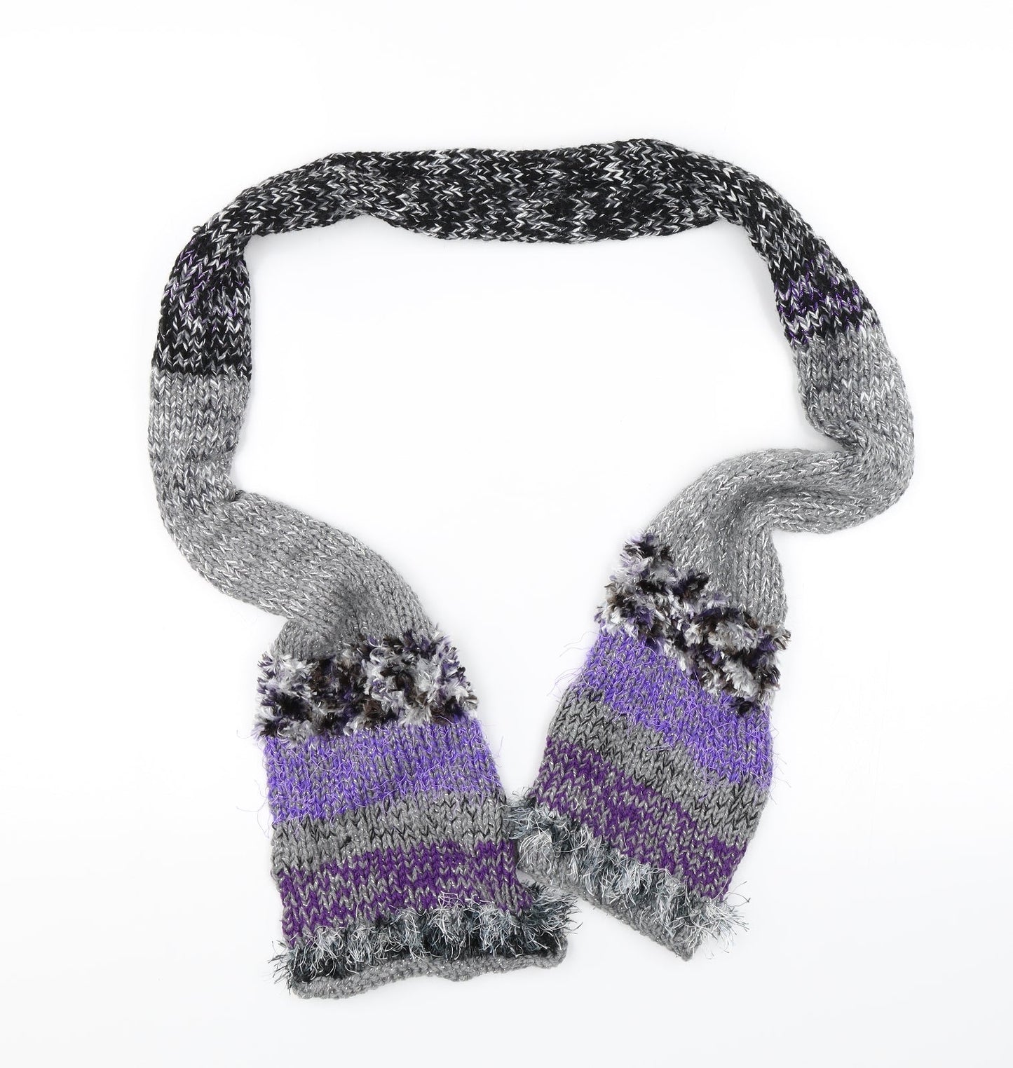 Preworn Unisex Grey    Scarf
