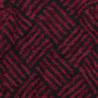 Inspired Collection Womens Red Geometric  Pullover Jumper Size M