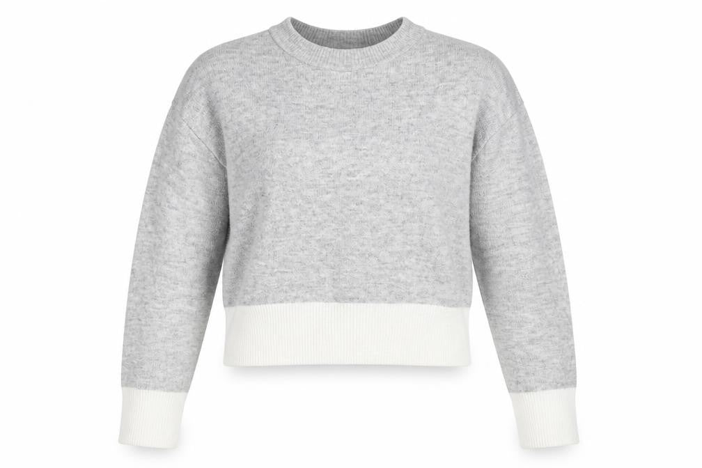 H&M Womens Grey   Pullover Jumper Size XS