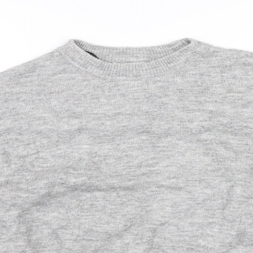 H&M Womens Grey   Pullover Jumper Size XS