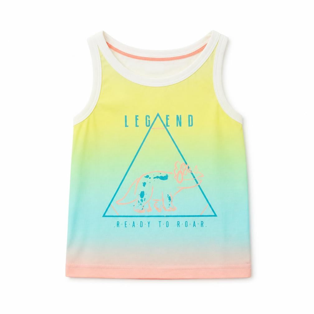 Studio Girls Multicoloured Colourblock  Basic Tank Size 2 Years