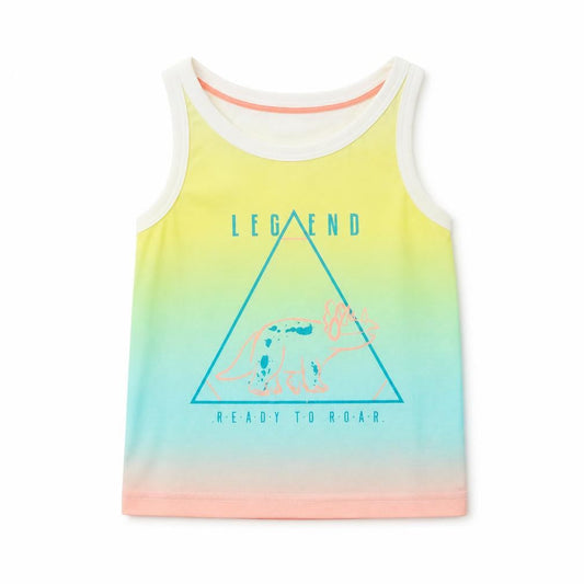 Studio Girls Multicoloured Colourblock  Basic Tank Size 2 Years