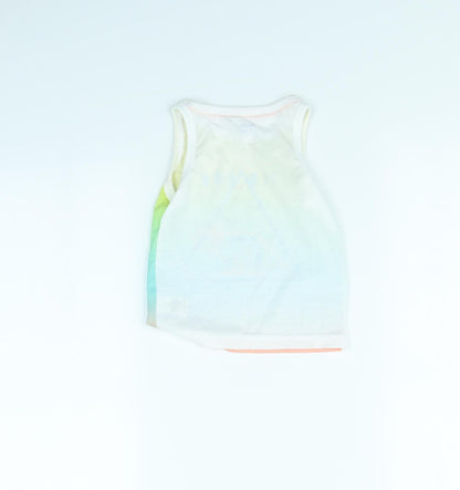 Studio Girls Multicoloured Colourblock  Basic Tank Size 2 Years