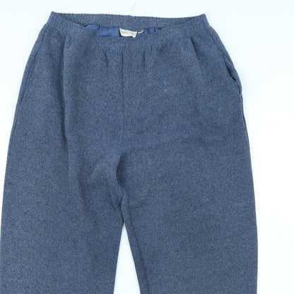 Preloved Bonmarché Womens Blue   Trousers  Size M L30 in - Detail