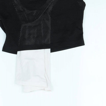 Preloved H&M Girls Black   Basic Tank Size 4 Years - Label
