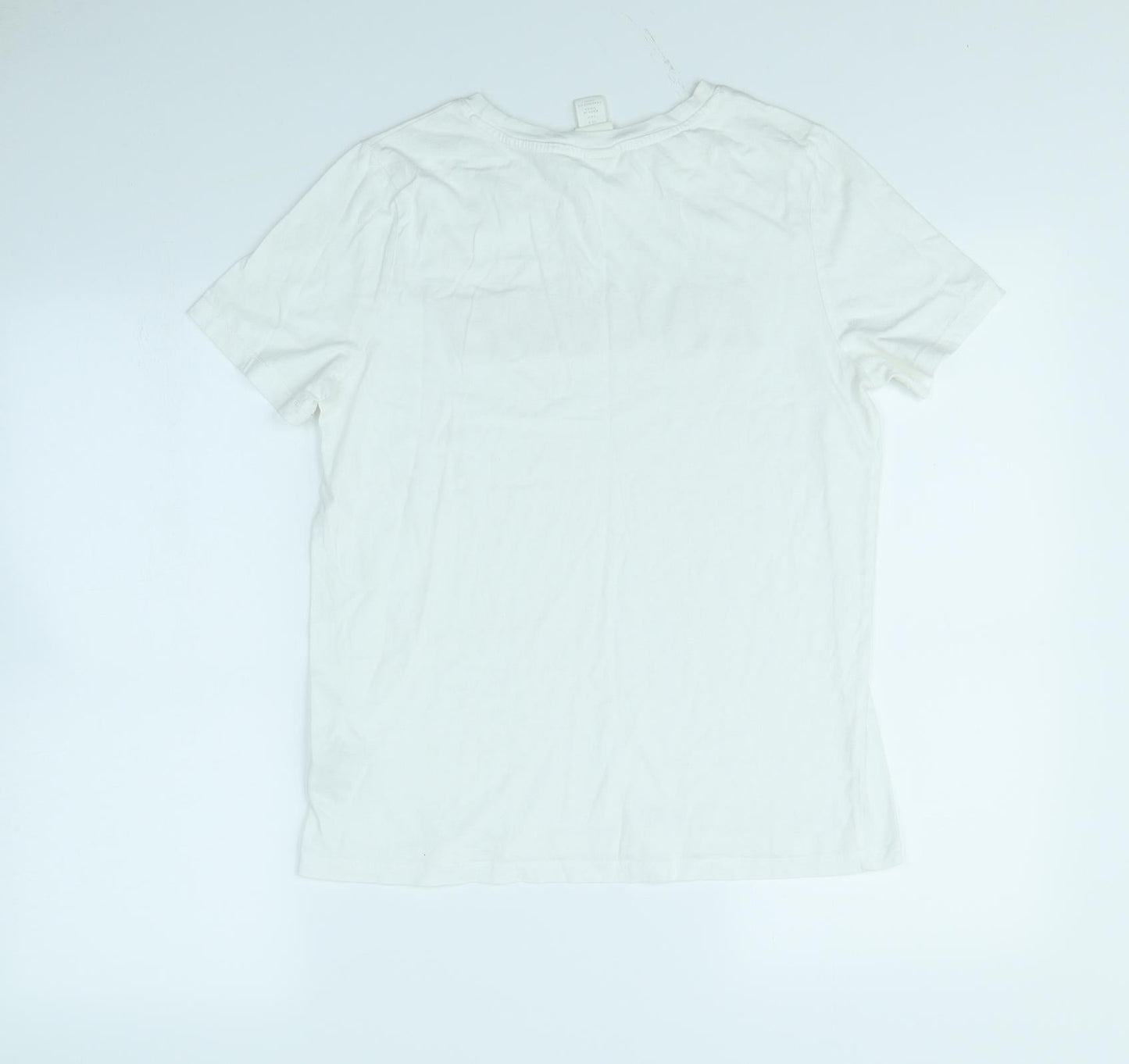 H&M Womens White   Basic T-Shirt Size S