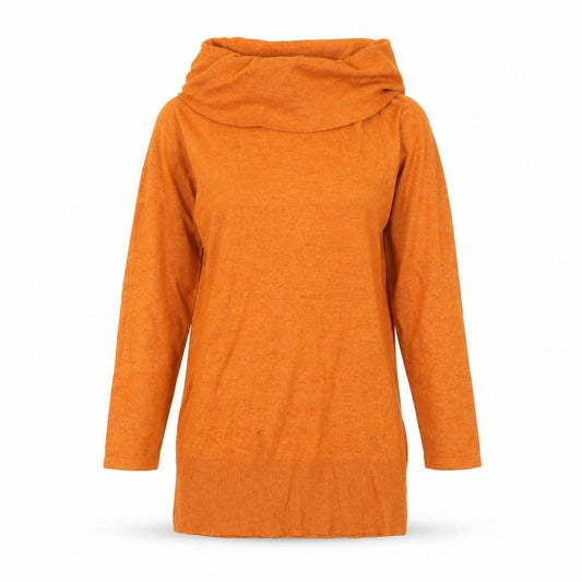 Mosaic Womens Orange   Basic T-Shirt Size S