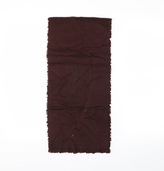 Preworn Unisex Brown    Scarf