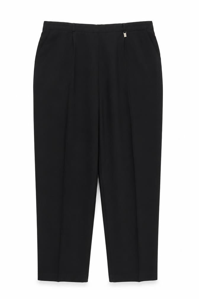 Preworn Womens Black   Trousers  Size 34 in L28 in