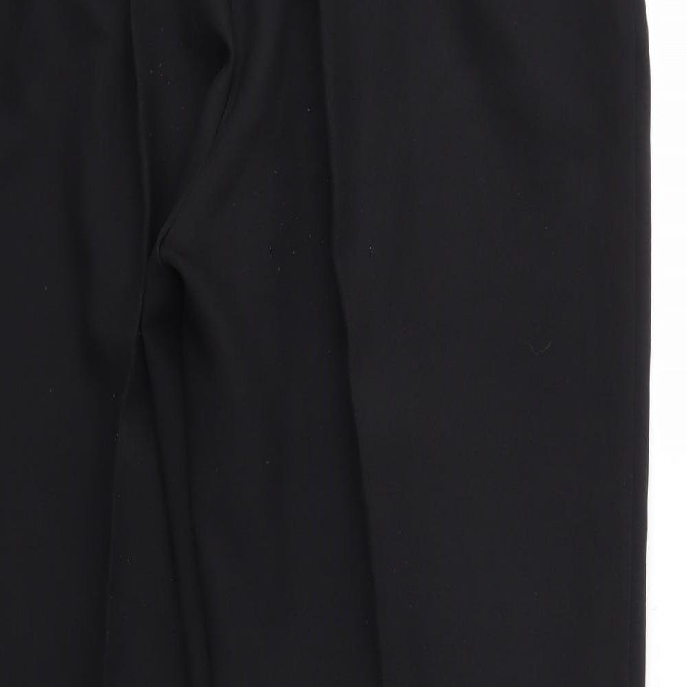 Preworn Womens Black   Trousers  Size 34 in L28 in