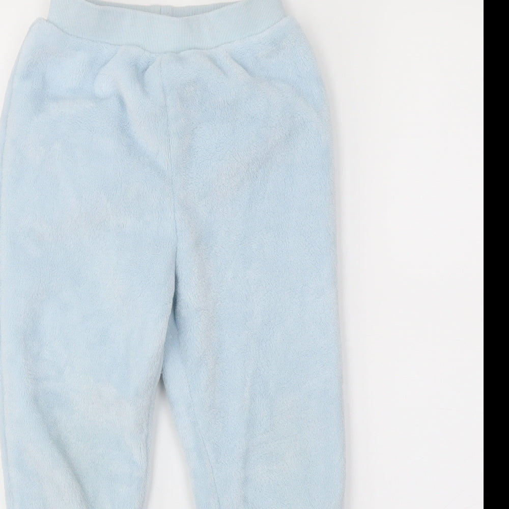 NEXT Girls Blue Solid  Capri Pyjama Pants Size 5-6 Years