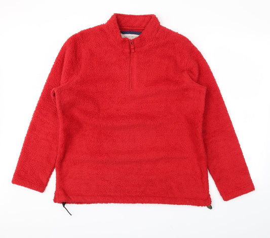 Alice Womens Red   Henley Jumper Size 16