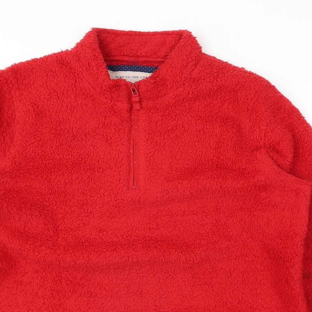 Alice Womens Red   Henley Jumper Size 16