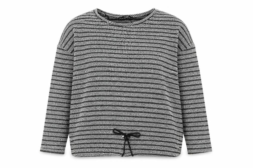 George Womens Grey Striped  Pullover Jumper Size 16