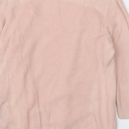 Marks & Spencer Womens Pink   Pullover Jumper Size 12