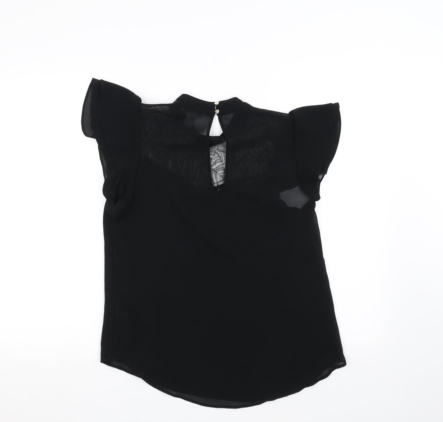 H&M Womens Black   Basic T-Shirt Size 8