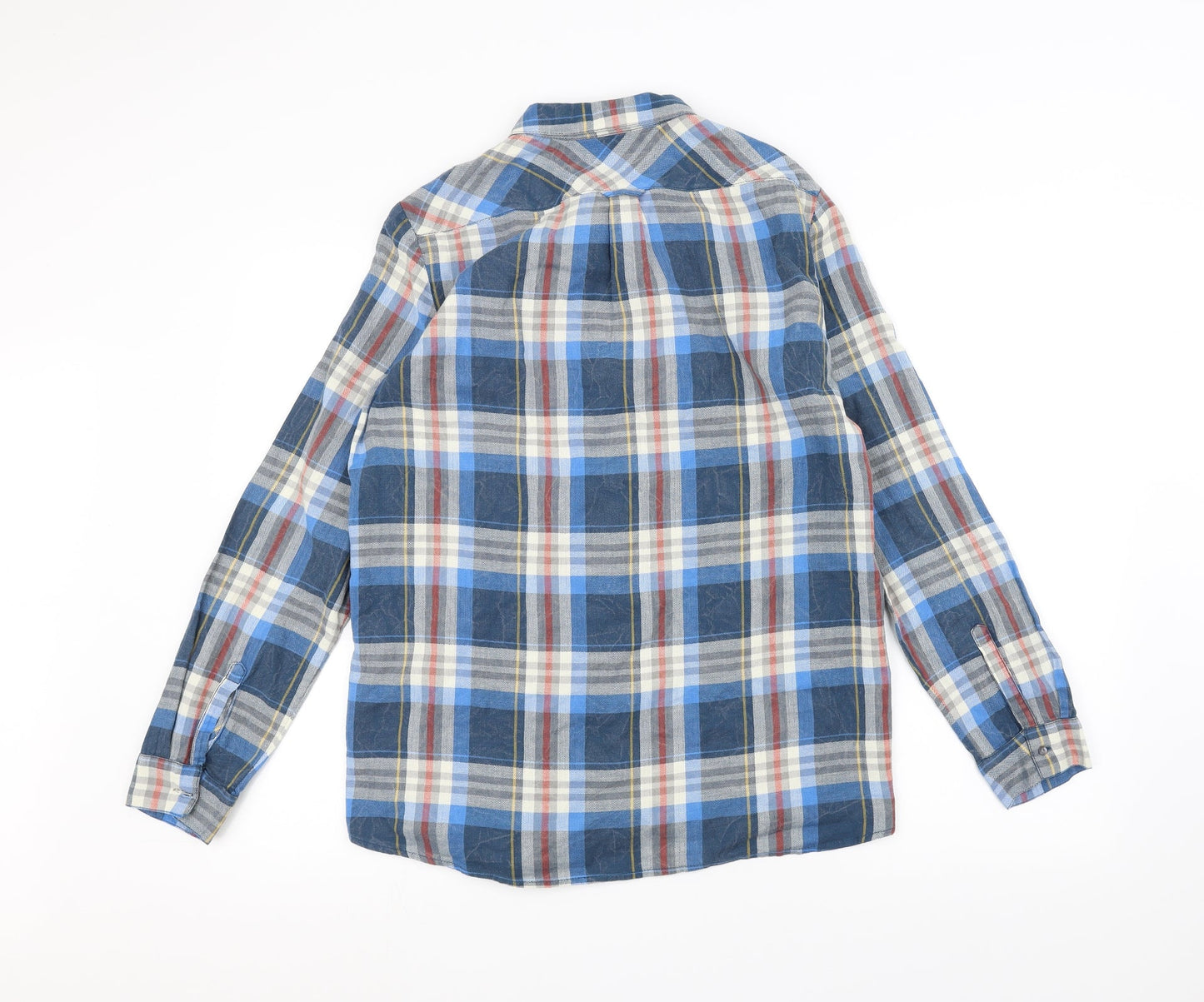 ESPIRIT Womens Blue   Basic Button-Up Size 10