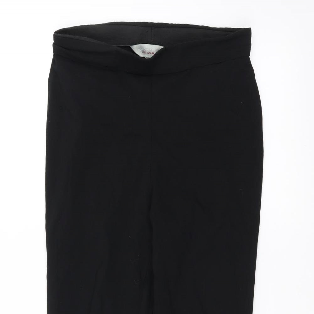 Dorothy Perkins Womens Black   Trousers  Size 10 L25 in