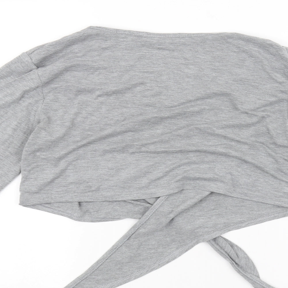 Liquid Womens Grey   Cardigan Jumper Size 16