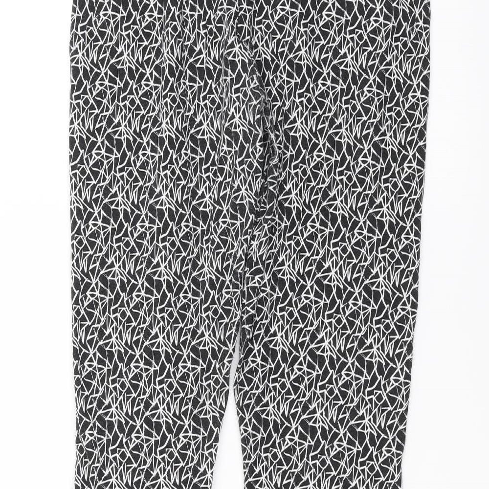 Golddigga Womens Black   Trousers  Size 14 L25 in
